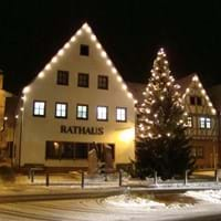 Rathaus im Winter